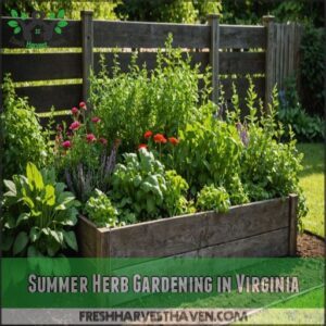 Summer Herb Gardening in Virginia