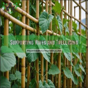 Supporting Vines and Trellising