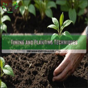 Timing and Planting Techniques