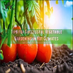 tips for successful vegetable gardening in hot climates