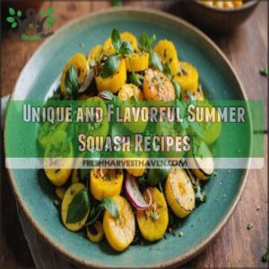 Unique and Flavorful Summer Squash Recipes