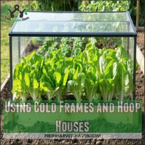 Using Cold Frames and Hoop Houses