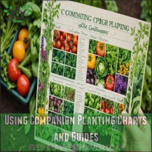 Using Companion Planting Charts and Guides