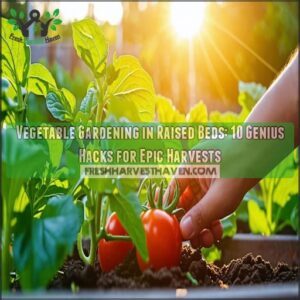 vegetable gardening in raised beds