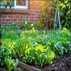 vegetable gardening with limited sunlight