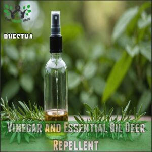 Vinegar and Essential Oil Deer Repellent