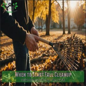 When to Start Fall Cleanup