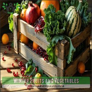 Winter Fruits and Vegetables