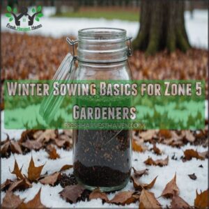 Winter Sowing Basics for Zone 5 Gardeners