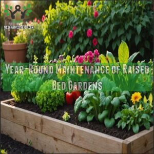 Year-Round Maintenance of Raised Bed Gardens