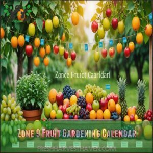 Zone 9 Fruit Gardening Calendar