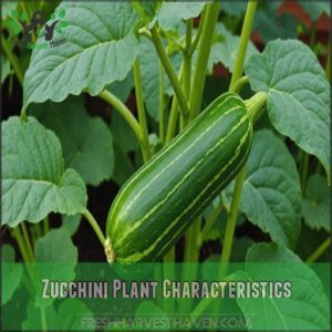 Zucchini Plant Characteristics