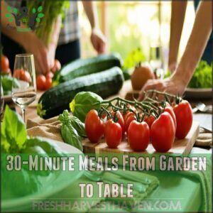 30-Minute Meals From Garden to Table