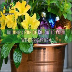 Adding a Pop of Color to Your Winter Garden