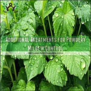 Additional Treatments for Powdery Mildew Control