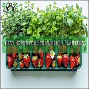 Best Herbs for Strawberry Planters