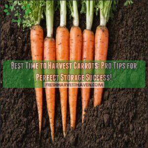 best time to harvest carrots for storage