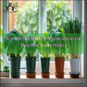 best winter vegetables to grow indoors