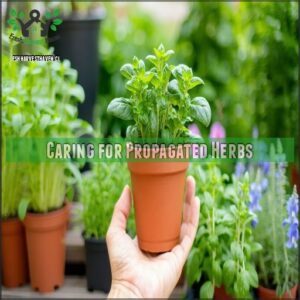 Caring for Propagated Herbs