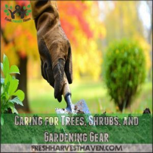 Caring for Trees, Shrubs, and Gardening Gear