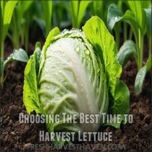 Choosing The Best Time to Harvest Lettuce