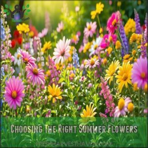 Choosing The Right Summer Flowers