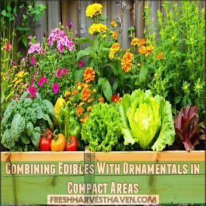 Combining Edibles With Ornamentals in Compact Areas