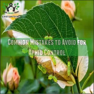 Common Mistakes to Avoid for Aphid Control