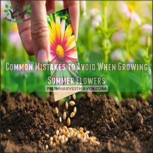 Common Mistakes to Avoid When Growing Summer Flowers