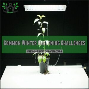 Common Winter Gardening Challenges