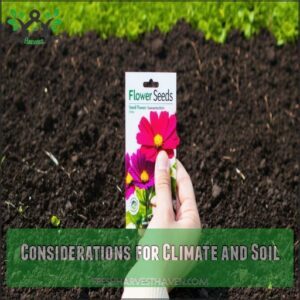 Considerations for Climate and Soil