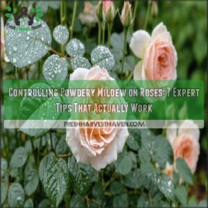 controlling powdery mildew roses