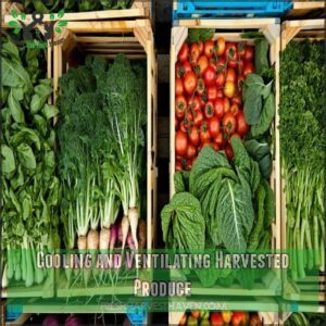 Cooling and Ventilating Harvested Produce