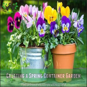 Creating a Spring Container Garden