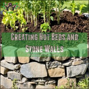 Creating Hot Beds and Stone Walls