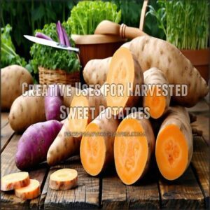 Creative Uses for Harvested Sweet Potatoes