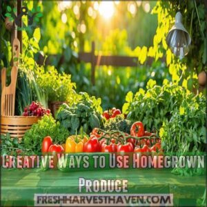 Creative Ways to Use Homegrown Produce