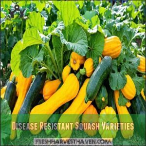 Disease Resistant Squash Varieties