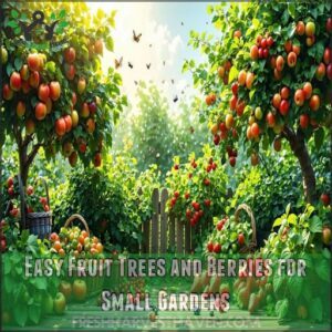 Easy Fruit Trees and Berries for Small Gardens