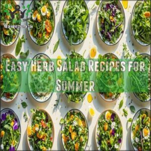 Easy Herb Salad Recipes for Summer