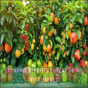 Economic Benefits of Year Round Fruit Harvest