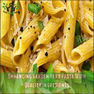 Enhancing Garden Herb Pasta With Quality Ingredients