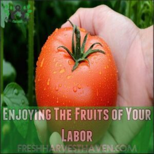 Enjoying The Fruits of Your Labor