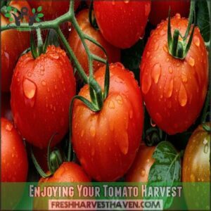 Enjoying Your Tomato Harvest