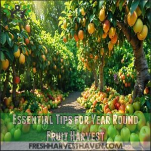 Essential Tips for Year Round Fruit Harvest