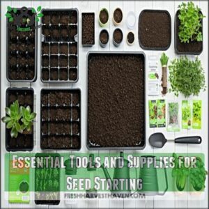 Essential Tools and Supplies for Seed Starting