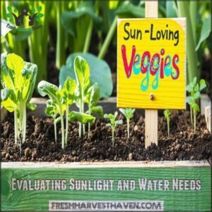 Evaluating Sunlight and Water Needs