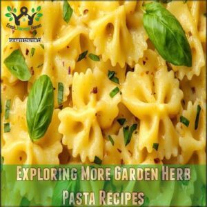 Exploring More Garden Herb Pasta Recipes