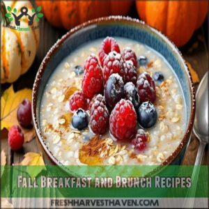 Fall Breakfast and Brunch Recipes