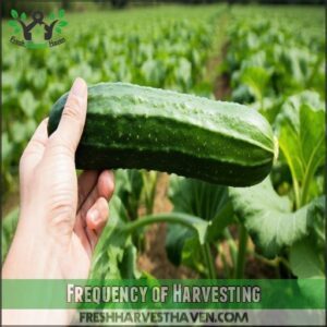 Frequency of Harvesting